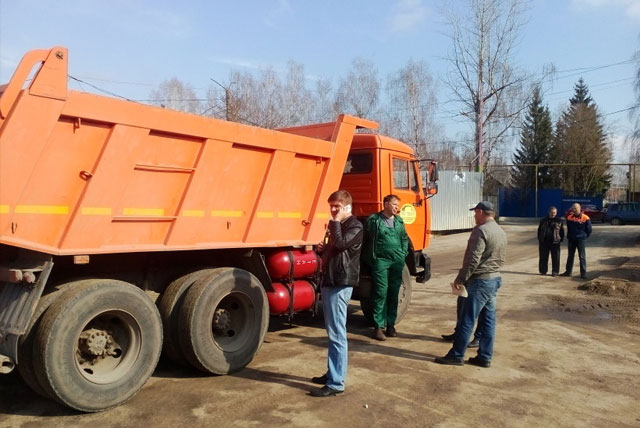 КАМАЗ65115 газодизель