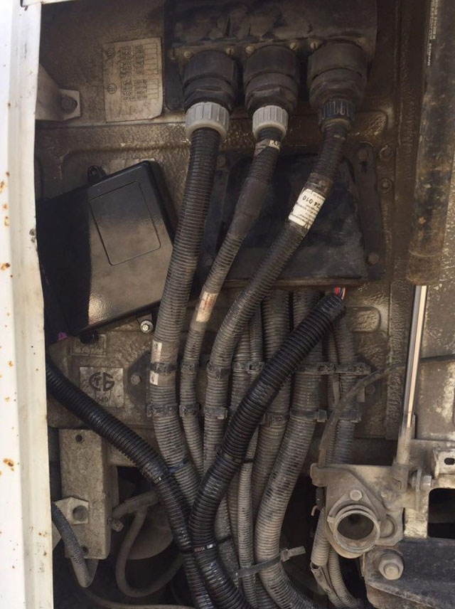 метан 120 нм3 на МАЗ-6430B9 двигатель ЯМЗ-650, (RENAULT DCI 11), COMMON RAIL, 412 л.с.