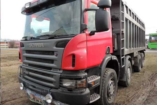 Установка газодизеля на SCANIA G380 двигатель SCANIA DC12 380 л/с
