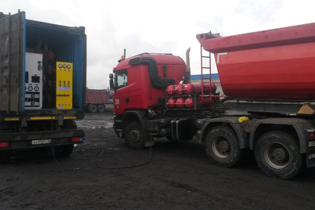 Газовые баллоны для SCANIA G-440 двигатель SCANIA DS13 440 л/с
