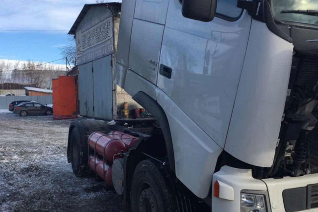 метан 80 нм3 на VOLVO FH-12 440 двигатель Volvo D13A 440 л/с
